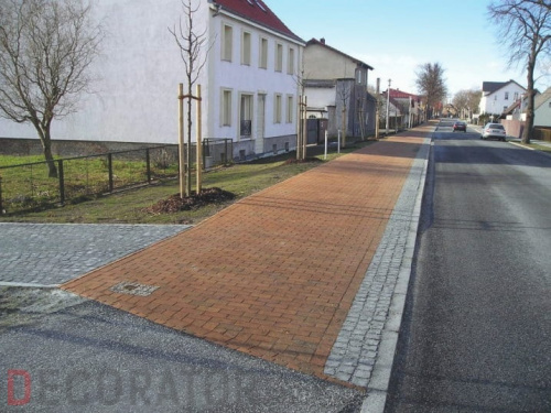Тротуарная клинкерная брусчатка Penter Saale, 200x100x52 мм в Белгороде