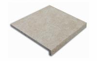 Клинкерная ступень с прямым носиком Gres Aragon Stone Beige, 330*325*18(40) мм