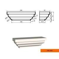 Пилястра LEPNINAPLAST ПЛВ-150/1,90*75*250 мм