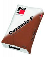 Затирка для швов Baumit Ceramic F Алебастровобелый, 25 кг