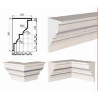 Карниз фасадный LEPNINAPLAST КВ-330/1, 2000*200*330 мм