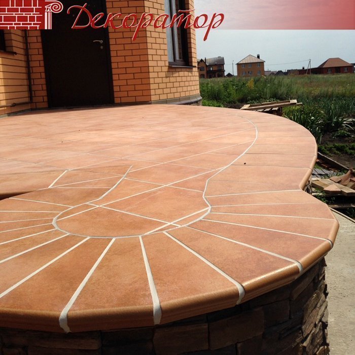 Монтаж клинкерных ступеней и плитки