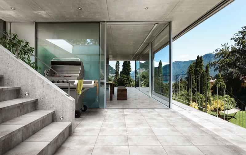 Монтаж клинкерных ступеней и плитки