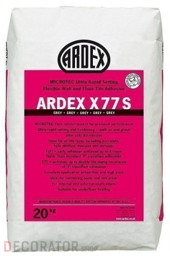 Плиточный клей ARDEX MICROTEC X 77 S в Белгороде