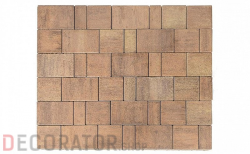 Плитка тротуарная BRAER Старый город Ландхаус Color Mix Прайд, 80/160/240*160 мм в Белгороде