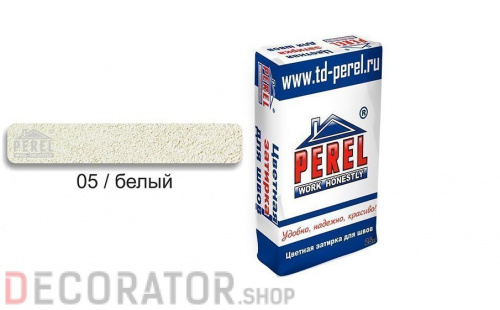 Затирка для швов PEREL RL 5405 белая зимняя, 25 кг в Белгороде