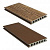 Доска террасная CM Decking Zebrano Коричневый, 3000*138*23 мм