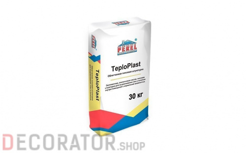 Гипсовая штукатурка PEREL TeploPlast серая 0528, 30 кг в Белгороде