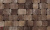 Плитка тротуарная ВЫБОР Классико 1КО.6 M, Листопад гладкий Хаски бело-бежево-коричневый в Белгороде