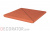 Клинкерная ступень угловая деленная венецианская рифленая/гладкая KING KLINKER Рубиновый красный (01), 330*330*16 мм в Белгороде