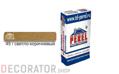 Цветной кладочный раствор PEREL NL 0145 светло-коричневый, 50 кг в Белгороде