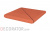 Клинкерная ступень угловая деленная античная рифленая/гладкая KING KLINKER Рубиновый красный (01), 330*330*14 мм в Белгороде