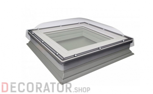 Окно для плоских крыш FAKRO DXC-C P2 с куполом, 1000*1000 мм в Белгороде